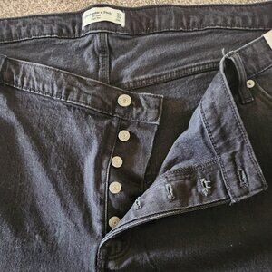 High Rise the Dad Abercrombie and Fitch Jeans
